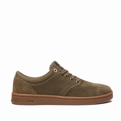 Férfi Supra CHINO COURT Tornacipő HU076932 Khaki